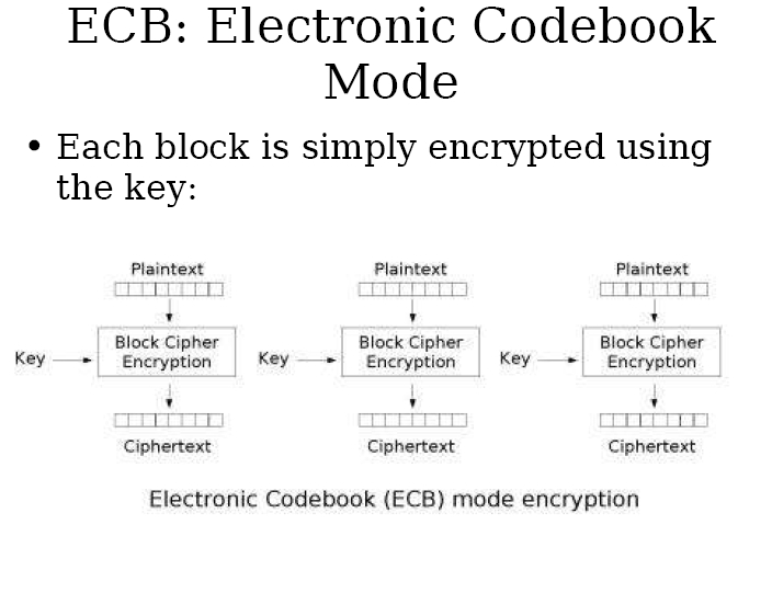 ECB Encryption