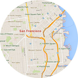 Map of San Francisco